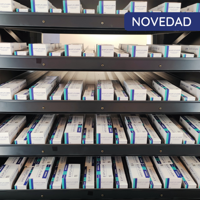 imagen del interior del sistema automatico ExpoBox