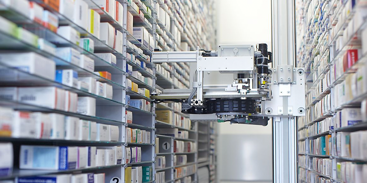 interior robot de farmacia apostore