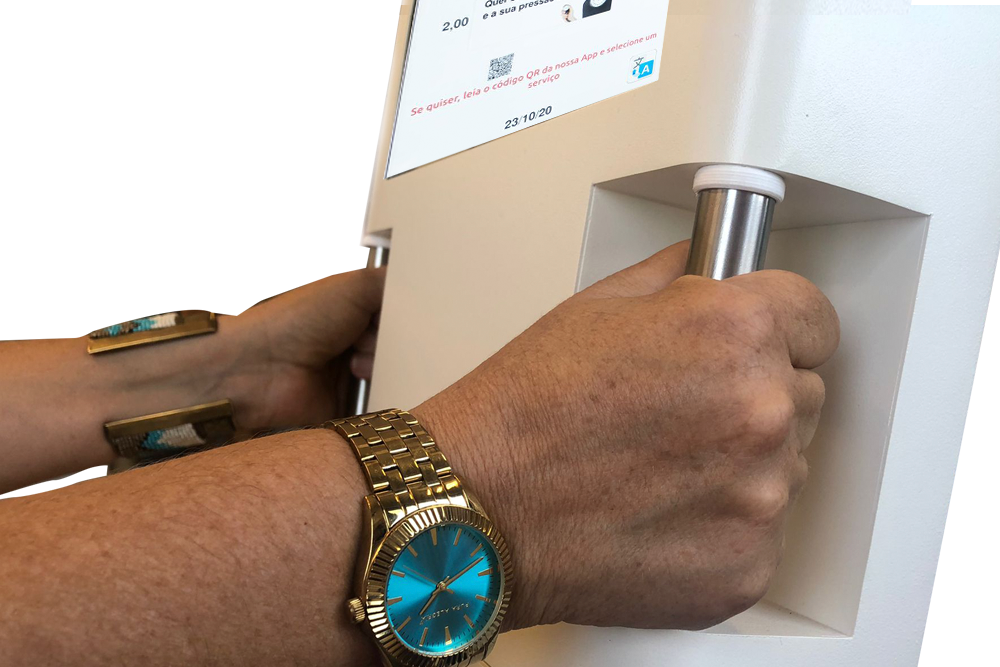 medidor masa grasa de las básculas para farmacia