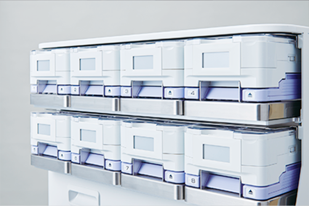 imagen de los canisters universales de la máquina para Servicio Personalizado de Dosificación automático Mindose