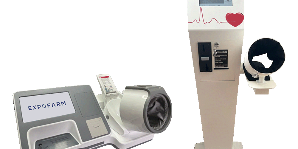Imagen de los tensiómetros para farmacia de Expofarm