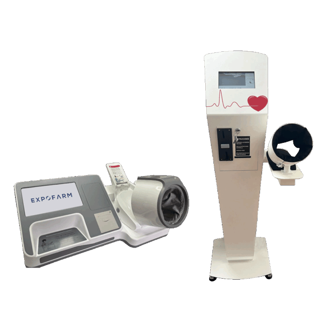 Imagen de los tensiómetros para farmacia de Expofarm