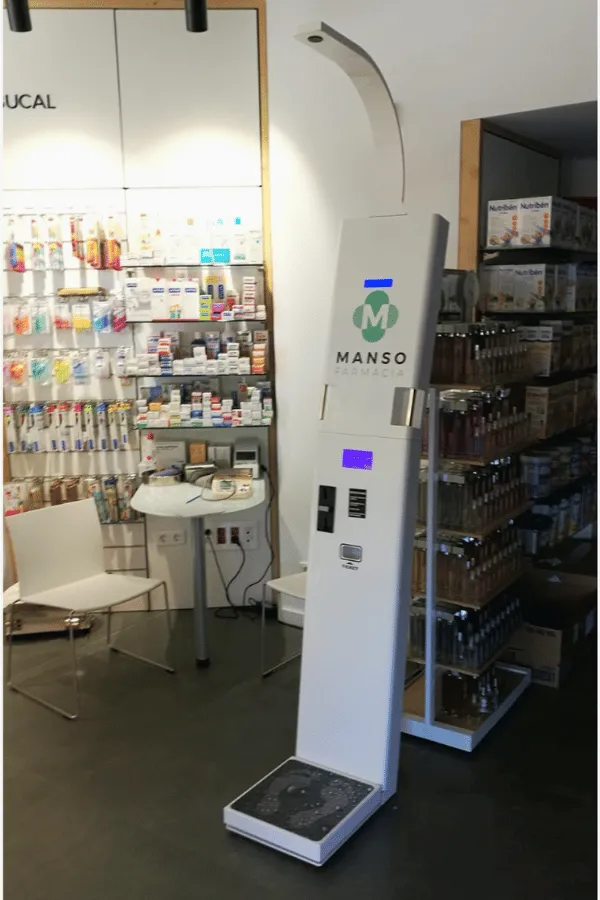 báscula para farmacia expopeso basic personalizada