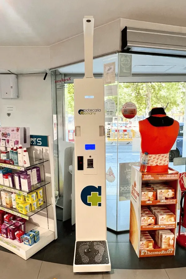 báscula expopeso basic de frente