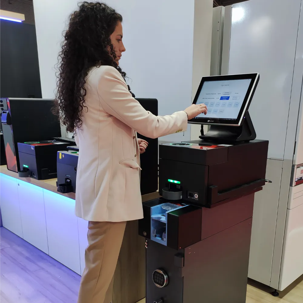 el sistema de gestión de efectivo cahprotect PJ