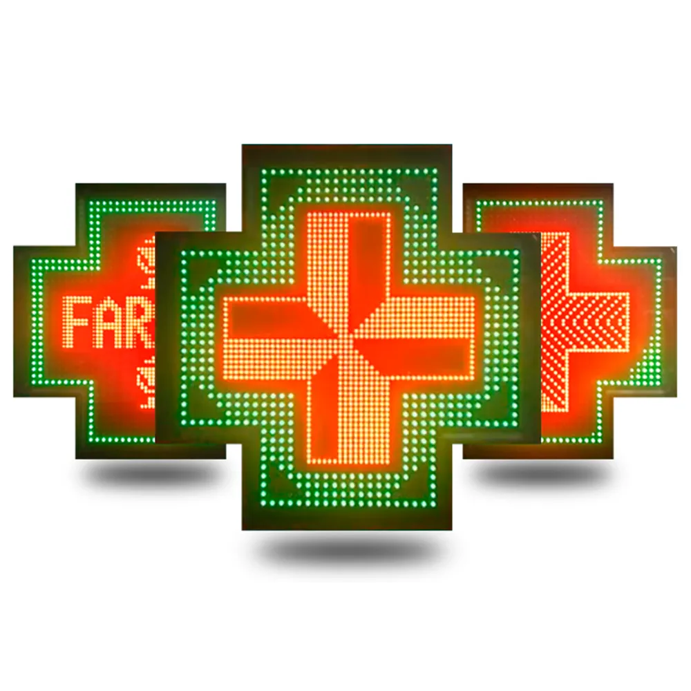 imagen de la cruz de farmacia ramiro