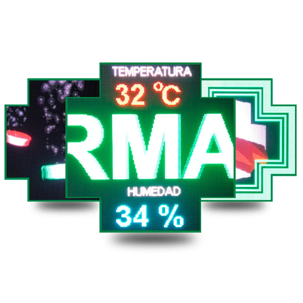 imagen de las cruces de farmacia Sirius