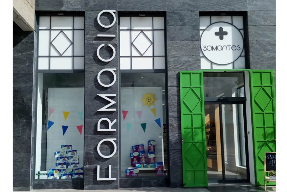 rotulo para farmacia personalizado de expofarm